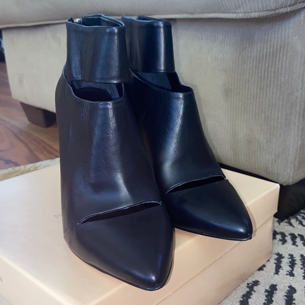 Bcbgeneration Black Heeled Booties - image 1